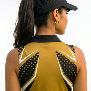 Polo de Golf de Secado Rápido para Mujer al por Mayor, Fabricante de Polos de Golf para Mujer, Polo de Golf para Mujer con Color Personalizado al por Mayor - Product Image 4