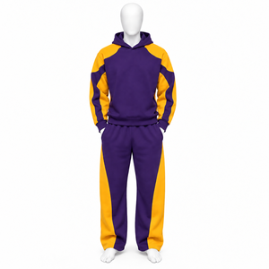 Conjunto Deportivo Elson con Capucha, Sudadera y Pantalones Largos 100% Algodón, Ropa Casual para Adultos - Product Image 6