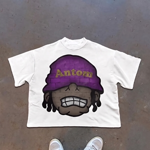 Camiseta Personalizada de Fibra de Bambú para Hombre, 300gsm, Talla Grande, Ecológica, Estampada, Sin Mangas, Casual, de Secado Rápido y Transpirable - Product Image 1