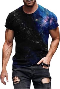 T-shirt pour homme imprimé en 3D, tissu biologique durable, toucher doux, vêtements de sport, vêtements de gym, vêtements athlétiques - Product Image 3