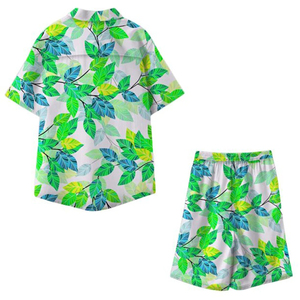Nouvel ensemble deux pièces personnalisable 2026 pour homme – Style urbain tendance, grande taille, respirant et séchage rapide – Idéal pour l'été - Product Image 3