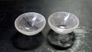 Wholesale Premium Clear <b>Crystal</b> Quartz 2 Inch Handmade Folk Art Bowl Beautiful Magnesia <b>Crafts</b> India Decorative Gift Purposes - Product Image 2