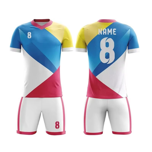 Maillot de football d'entraînement pour équipe 2024/25, ensemble complet, uniforme de football, tenue de football personnalisée rose, kits de vêtements de football - Product Image 3