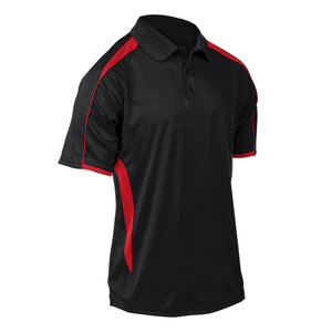 Chemise pour homme à manches courtes bleue, col rond, poche poitrine, coupe classique, style décontracté, tissu tricoté à motifs, 100% coton respirant - Product Image 1