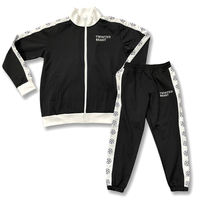 Conjunto Deportivo Personalizado 2026, Sudadera con Estampado por Sublimación, Chaqueta y Pantalones Transpirables Bordados para Entrenamiento en el Gimnasio