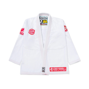 Kimono de Jiu-Jitsu Shoyoroll blanc professionnel pour compétition, tendance du moment, vente en gros, personnalisable, pour entraînement et arts martiaux - Product Image 4