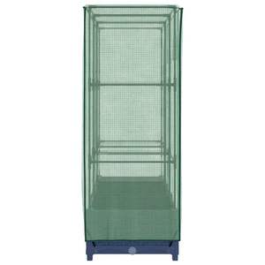 Lit de culture surélevé bleu-gris en polypropylène et polyéthylène, de taille moyenne, en fer, pour serres et jardins - Product Image 5