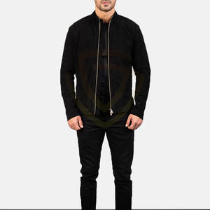 Custom Embroidery logo <b>Suede</b> Leather <b>Jacket</b> 2026 Premium Design Winter <b>Suede</b> Leather <b>Jacket</b> for Men - Product Image 1