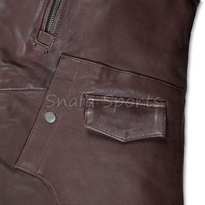 Chaqueta de Cuero Premium para Hombre, Chaqueta de Invierno Elegante y Duradera, Última Tendencia en Ropa Exterior para Hombres Modernos - Product Image 3