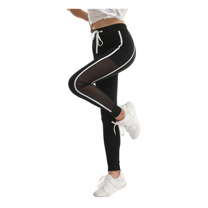 Ensemble de sport pour femmes de haute qualité, compression, fitness, course à pied, nouveau design, leggings confortables à taille haute en coton 100% - Product Image 1