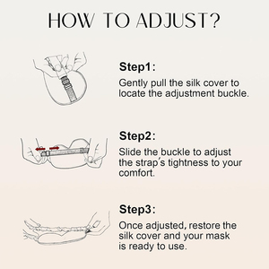 Masque pour les yeux en nylon imprimé par transfert thermique doré, unisexe, décontracté, pour toutes les saisons, doux, confortable, ethnique, personnalisable par détection de points. - Product Image 3