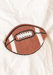 New Stylish Game Day Beaded <b>Coin</b> Purse Handmade Sequin Football <b>Coin</b> Wallet for Women and Girl Sports Fan Mini Zipper <b>Pouch</b> 2026 - Product Image 3