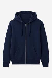 Sudadera con Capucha Personalizada Estilo Vintage Lavado, de Algodón Grueso con Forro a Cuadros, Reversible, Estilo Urbano, OEM ODM Marca Privada - Product Image 3