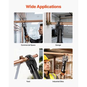 Utensili a pressione compatibili con serie 7/8 pollici, in acciaio temprato 52 HRC per applicazioni HVAC/R ad alta pressione di Compa - Product Image 6