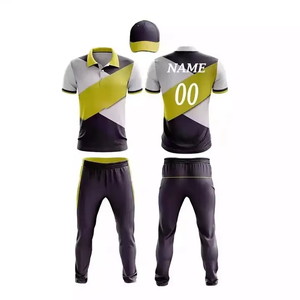 เสื้อคริกเก็ตแบบกำหนดเอง ชุดกีฬาซับลิเมชั่น ดีไซน์เรียบง่าย เสื้อโปโลเนื้อผ้าเบา - Product Image 4