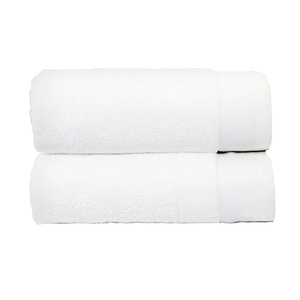 Serviette de bain en coton marron, tissée, unie, rectangulaire, pour la plage, douce, absorbante, de qualité supérieure, serviette de bain blanche - Product Image 1