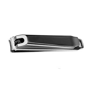 <b>Black</b> Coated Nail Clipper Minimalist Stainless Steel Professional Finger Trimmer Manicure Tool Modern Personal Care Device - Product Image 2