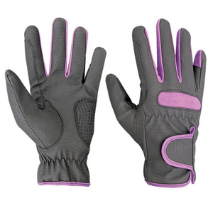 Best Selling Winter Outdoor Horse Riding Gloves UV Protection Full <b>Finger</b> Leather Unisex Adult Custom Design OEM Supplier - Product Image 1