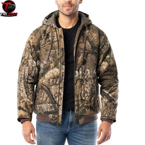 Veste de chasse en polyester softshell fonctionnelle, légère, résistante aux intempéries, à capuche, entièrement zippée, pour homme, de qualité supérieure - Product Image 1