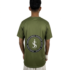 T-shirt homme en sublimation 100% coton respirant, style streetwear vibrant, impression intégrale, logo personnalisé, t-shirts homme en couleur - Product Image 5