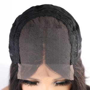 Prensa de cabello de integración de doble trama de la marca Premium, con el cabello humano Remy brasileño más natural, hecha de red de pesca y encaje. - Product Image 2
