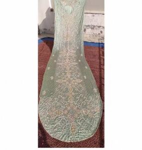 Tissu Somali Dirac imprimé doux pour vêtements de créateurs, matière en mousseline de soie somalienne de qualité supérieure pour la confection d'ensembles élégants - Product Image 2