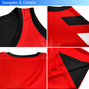 เสื้อเจอร์ซีย์บาสเก็ตบอลผู้ชายแบบสั่งทำพิเศษ พิมพ์โลโก้ OEM สำหรับทีมกีฬา เสื้อฝึกซ้อม ชุดบาสเก็ตบอลทีม - Product Image 6
