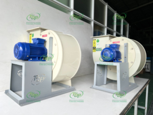 Ventilador Industrial de Extracción de Aire de PP Anticorrosión de 4kW - Product Image 4