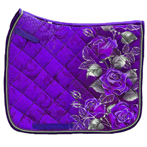 Almohadilla de Silla de Montar Personalizada con Estampado Floral, Transpirable, de Secado Rápido, con Forro Polar, Venta al por Mayor de Fábrica OEM ODM - Product Image 4