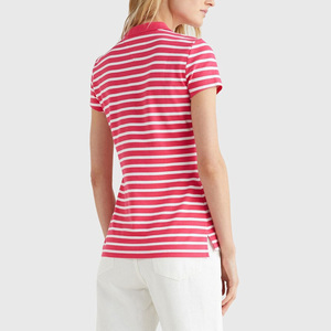Camisetas polo para mujer al por mayor, de tela ligera, suave y duradera, de uso prolongado, sencillas y casuales. - Product Image 6