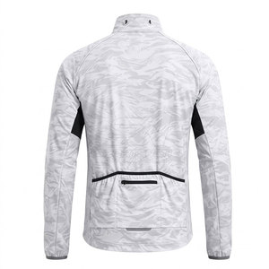 Full Zip <b>Running</b> <b>Winter</b> <b>Jacket</b> For Men Comfortable Athletic Outerwear For Jogging Gym Training Exercise And Outdoor Activities - Product Image 2