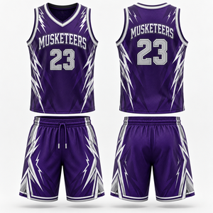 Tenue de sport 2026 : Uniformes de basketball personnalisés avec logo, doux et respirants, pour hommes, femmes et jeunes – Service OEM - Product Image 4
