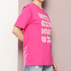 Camisetas de Bambú para Mujer al por Mayor, de Alta Calidad, OEM, Suaves, Lisas, Casuales, con Estampado, Color Rosa - Product Image 5