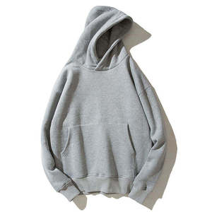 Sweat-shirt en coton 100 % biologique pour homme, coupe oversize, personnalisable, unisexe, avec logo imprimé, molleton uni, vente en gros - Product Image 3