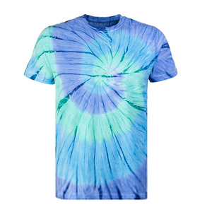 Men's 100% Cotton <b>Tie</b>-Dye T Shirts Custom Summer Casual Women O-neck regular fit jersey - Product Image 1
