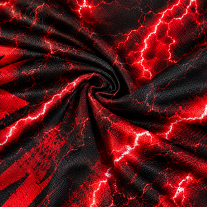 Custom Red Lightning Print Gym Tank Top for Men 3D Sublimation Fitness Stringer Vest Sleeveless Bodybuilding Workout Sportswear - Product Image 5