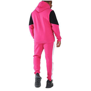 Ensemble de survêtement unisexe en gros à bas prix, tenue de sport décontractée, ensemble de jogging, vêtements d'entraînement, vêtements athlétiques 100% coton uni - Product Image 2