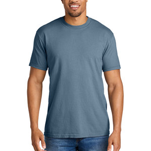 Camisetas de Lujo de Alta Calidad, Lisas, de 300 g/m², Gruesas, Estilo Urbano, Hip Hop, de Algodón Jersey, de Color Sólido, Personalizadas para Hombre - Product Image 4
