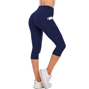 Leggings d'entraînement de haute qualité pour femmes avec logo personnalisé, collants respirants pour le yoga et la course à pied - Product Image 4