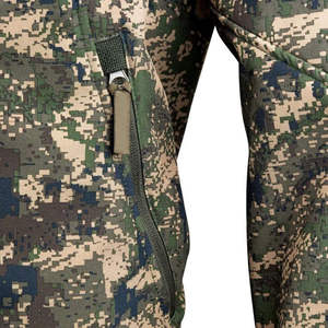 <b>Camo</b> Hunting Baselayer Full Zip Thermal <b>Jacket</b> Breathable Mid-Layer Performance Outdoor Fleece <b>Jacket</b> for Men Stealth Gear - Product Image 4