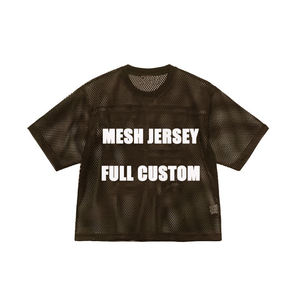 Maillot de football en mesh personnalisé en gros, produit tendance, sublimé, design unisexe, prix de gros - Product Image 4