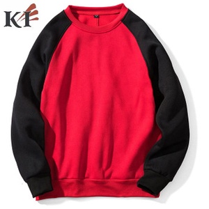 Custom Color <b>Men's</b> Winter Pullover <b>Sweatshirt</b> 100% Cotton Fleece 550g Solid Regular Fit O-Neck Lined Anti-shrink Front Logo - Product Image 6