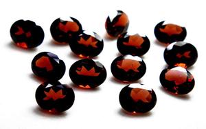 Accesorios de joyería DIY, granate Natural, cabujón curativo suelto, piedras preciosas calibradas, piedras de nacimiento genuinas a la venta a granel - Product Image 2