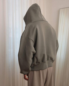 Sudadera con Capucha de Algodón de Alta Calidad para Hombre, Tallas Grandes, Unisex, con Cremallera, Estampado 3D Personalizado, Corte Holgado - Product Image 2