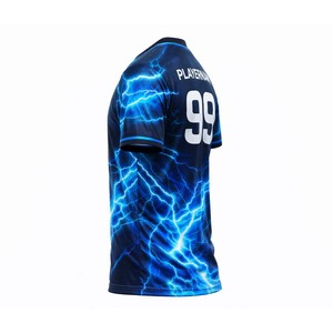 Camiseta de Esports Personalizada al por Mayor, Sublimada, de Poliéster y Malla, Transpirable, de Secado Rápido, para la Industria del Videojuego - Product Image 4