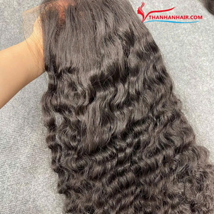Produit chaud hd dentelle cheveux bruts dentelle fermeture frontale perruques cheveux vietnamiens cheveux humains pas de perte pas d'emmêlement - Product Image 6