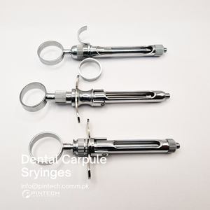 Seringue d'aspiration dentaire Pintech ergonomique 1,8 ml en acier inoxydable certifiée CE ISO pour les distributeurs dentaires en gros B2B - Product Image 5