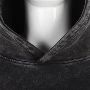 Sudaderas con capucha con cremallera de diseño personalizado de alta calidad, sudaderas con capucha bordadas para hombre, sudaderas con capucha lavadas de algodón 100% de lana de rizo personalizadas - Product Image 4