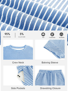 ชุดเซ็ต 2 ชิ้น เสื้อผ้าลำลองสำหรับผู้หญิง คุณภาพพรีเมียม สไตล์วัยรุ่น แฟชั่นฤดูร้อน เหมาะสำหรับวิ่งจ๊อกกิ้ง - Product Image 6