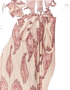 Blusa de Satén para Mujer, Diseño Único y de Lujo, Camisa Estampada Rosa, Tela Elegante y de Alta Calidad - Product Image 4